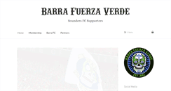 Desktop Screenshot of barrafuerzaverde.org